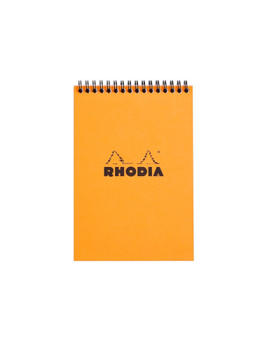 CAI056,Blocnotes A5 Spiral Pad Rhodia Classic Orange