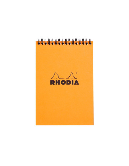CAI056,Blocnotes A5 Spiral Pad Rhodia Classic Orange