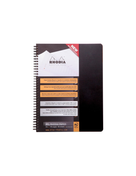 CAI016,Agendă A4+ Meeting, cu spiră Rhodia CAI016,Agendă A4+ Meeting, cu spiră Rhodia
