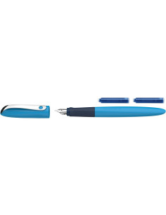 STI179,Stilou Schneider Wavy 1 buc/blister Albastru 2