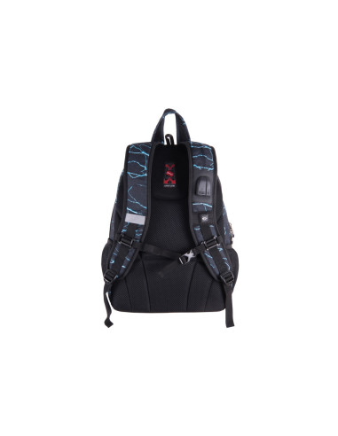 SKG182,Rucsac Pulse 2 în 1 Teens Blue Lava