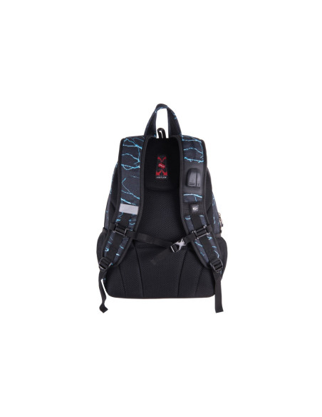 SKG182,Rucsac Pulse 2 în 1 Teens Blue Lava