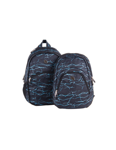 SKG182,Rucsac Pulse 2 în 1 Teens Blue Lava