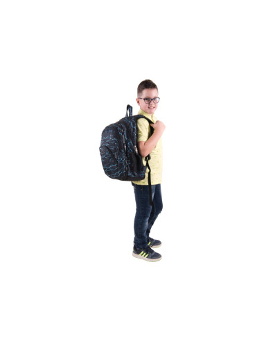 SKG182,Rucsac Pulse 2 în 1 Teens Blue Lava