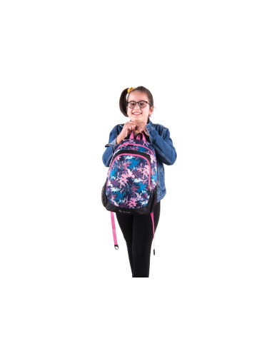 SKG196,Rucsac Pulse Cots Pink Puzzle
