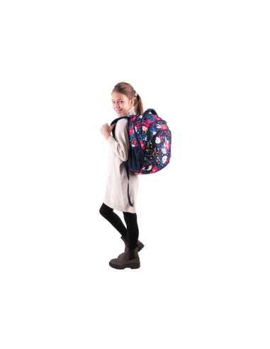 SKG198,Rucsac Pulse Teens Flowers