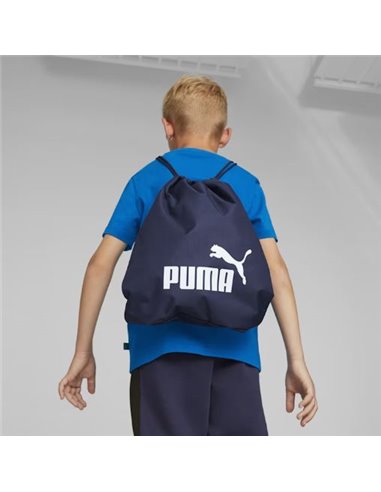 SKG231,Rucsac tip sac Puma Phase Gym, 42 x 36 cm, Albastru inchis