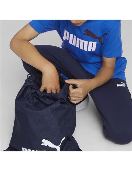 SKG231,Rucsac tip sac Puma Phase Gym, 42 x 36 cm, Albastru inchis