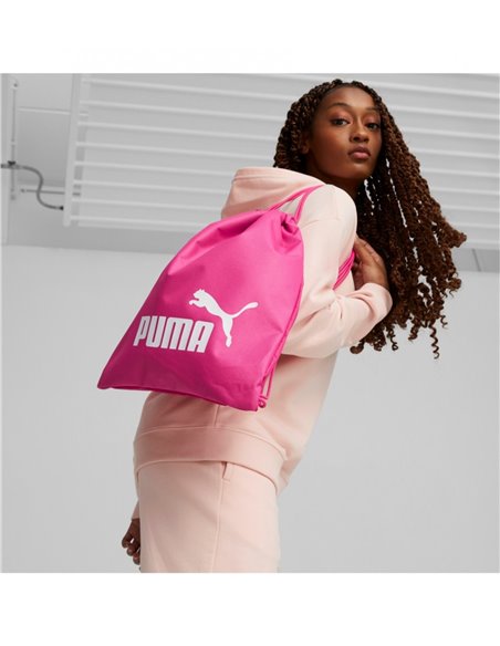 SKG232,Rucsac tip sac Puma Phase Gym, 42 x 36 cm, Roz