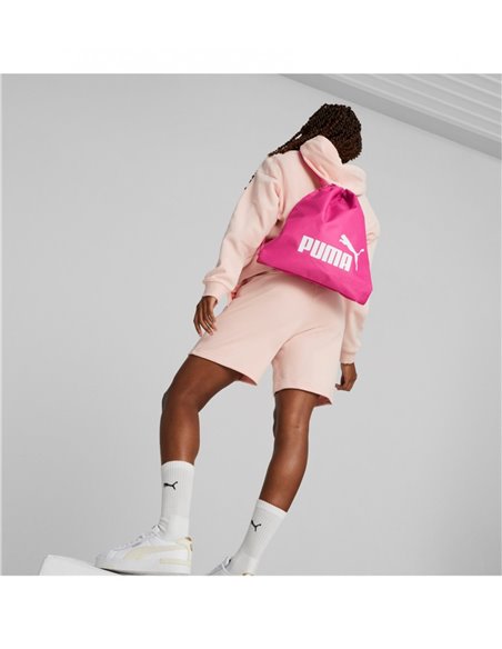SKG232,Rucsac tip sac Puma Phase Gym, 42 x 36 cm, Roz