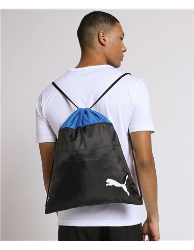 SKG228,Rucsac tip sac Puma Teamgoal 23 Gym, 47 x 36 cm, Negru-albastru