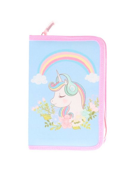MCPE31CK21/UNICORN,Penar echipat 1 fermoar si 2 extensii, MCPE31CK21, Motiv Unicorn