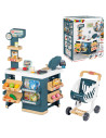 S7600350239,Magazin pentru copii Smoby Super Market cu 42 accesorii
