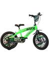DB-165XC-01-BG,Bicicleta copii Dino Bikes 16' BMX negru si verde
