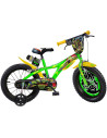DB-616-MNT,Bicicleta copii Dino Bikes 16' Testoasele Ninja