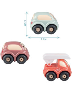 S7600140204,Set vehicule Smoby cu 3 masinute 2