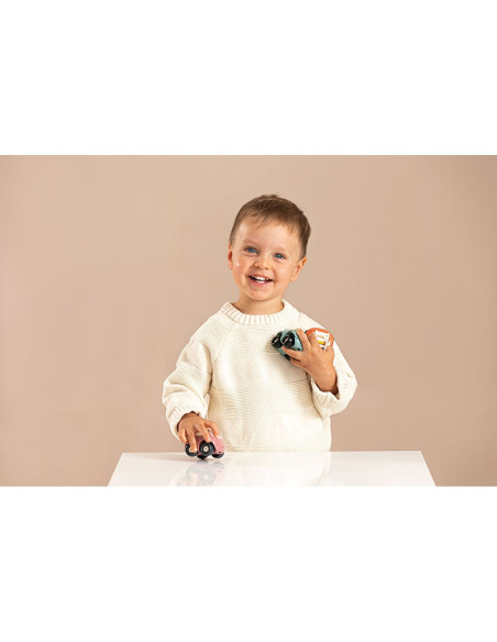 S7600140204,Set vehicule Smoby cu 3 masinute