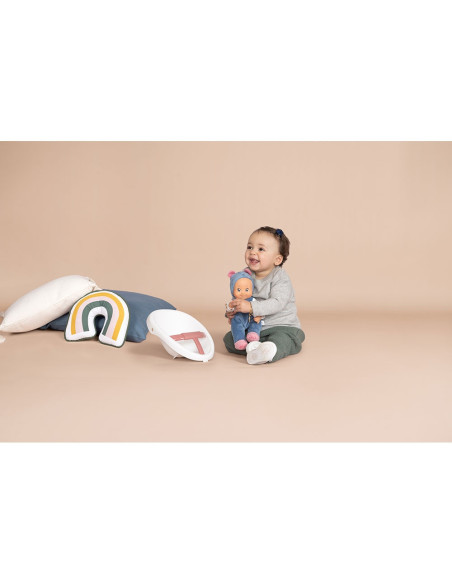 S7600140308,Carucior pentru papusi Smoby Baby Walker 3 in 1 cu papusa