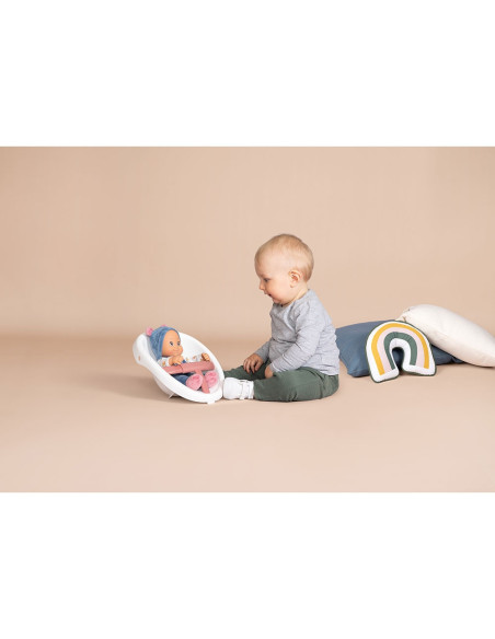 S7600140308,Carucior pentru papusi Smoby Baby Walker 3 in 1 cu papusa