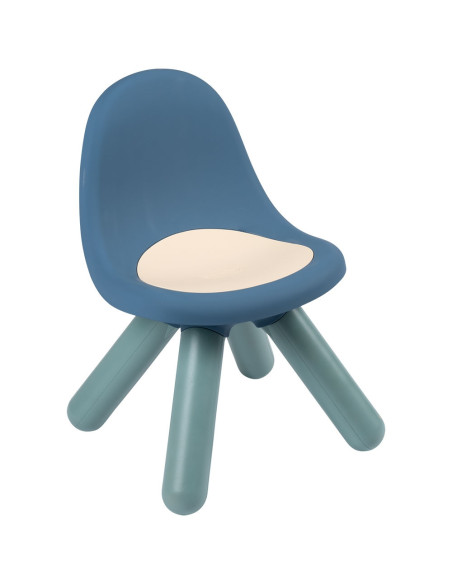 S7600140313,Scaunel cu spatar pentru copii Smoby Little albastru