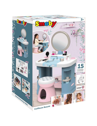S7600320249,Salon de infrumusetare Smoby My Beauty Dressing Table cu accesorii