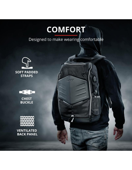 Rucsac Trust GXT 1255 Outlaw Gaming Backpack 15.6"