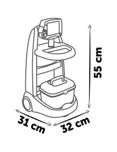 S7600340207,Jucarie Smoby Set doctor cu carucior si accesorii 2