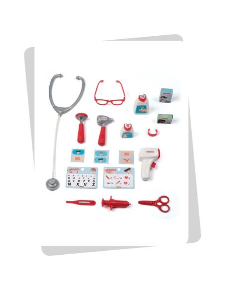 S7600340207,Jucarie Smoby Set doctor cu carucior si accesorii