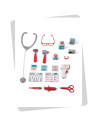 S7600340207,Jucarie Smoby Set doctor cu carucior si accesorii