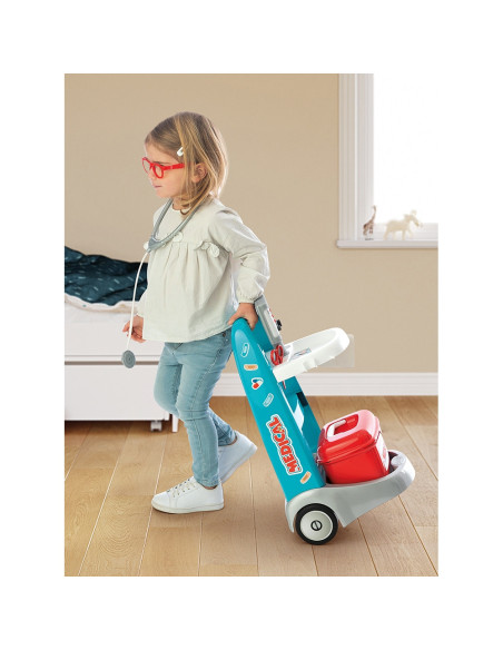 S7600340207,Jucarie Smoby Set doctor cu carucior si accesorii