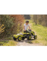 S7600710130,Tractor cu pedale si remorca Smoby Farmer XL verde