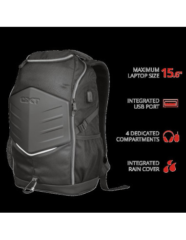 Rucsac Trust GXT 1255 Outlaw Gaming Backpack 15.6"