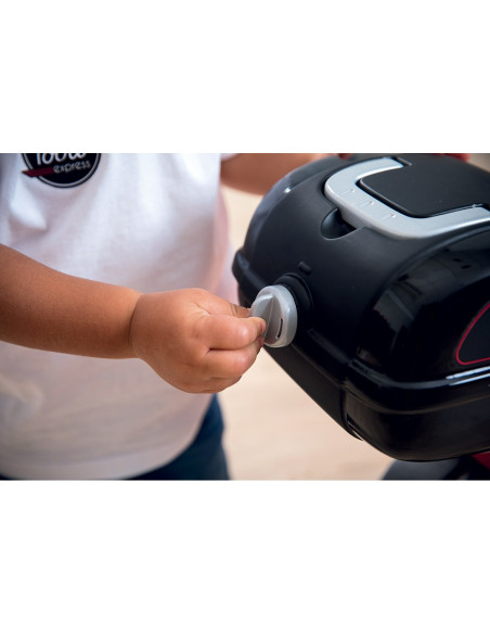 S7600721007,Scuter Smoby Scooter Ride-On Food Express rosu