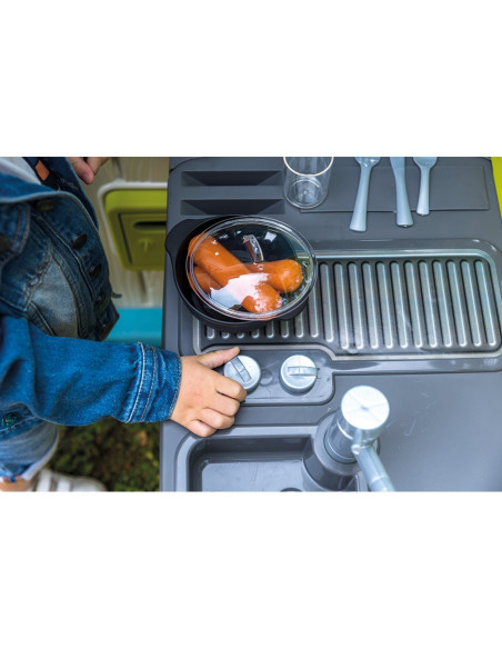 S7600810918,Bucatarie Smoby pentru casuta cu accesorii