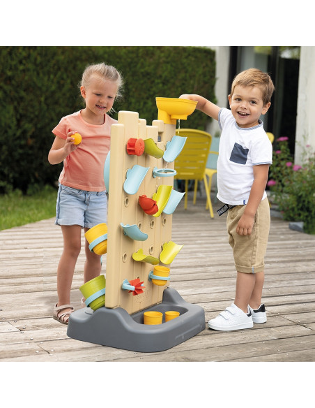 S7600840300,Perete de activitati Smoby 6 in 1 cu accesorii