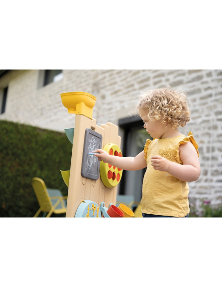 S7600840300,Perete de activitati Smoby 6 in 1 cu accesorii