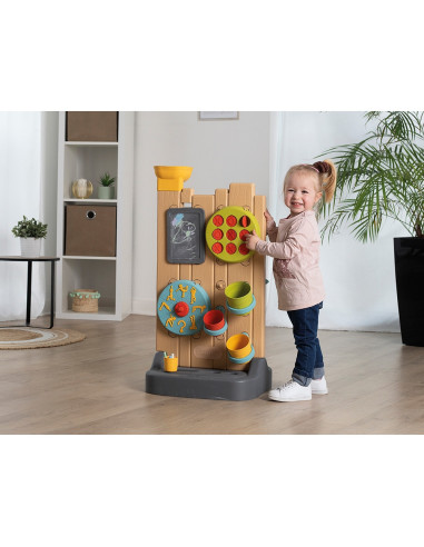 S7600840300,Perete de activitati Smoby 6 in 1 cu accesorii
