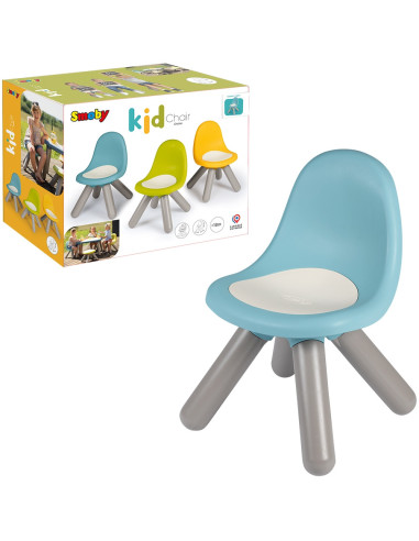 S7600880116,Scaunel cu spatar pentru copii Smoby albastru