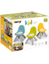 S7600880117,Scaunel cu spatar pentru copii Smoby galben