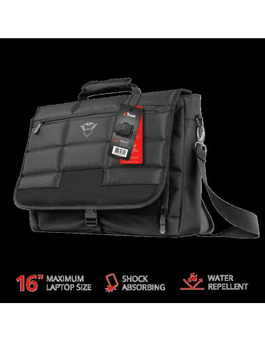 Geanta GXT1270 Bullet Messenger Bag 15.6" Black,TR-23311