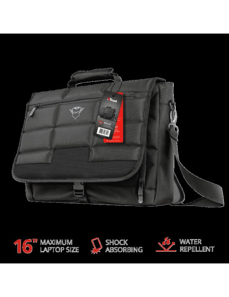 Geanta GXT1270 Bullet Messenger Bag 15.6" Black,TR-23311