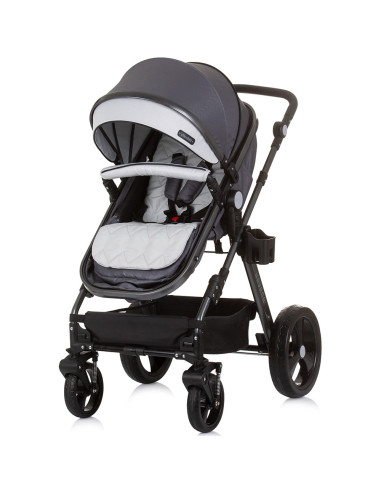 ST-KKHA02404SG,Carucior Chipolino Havana 3 in 1 silver grey