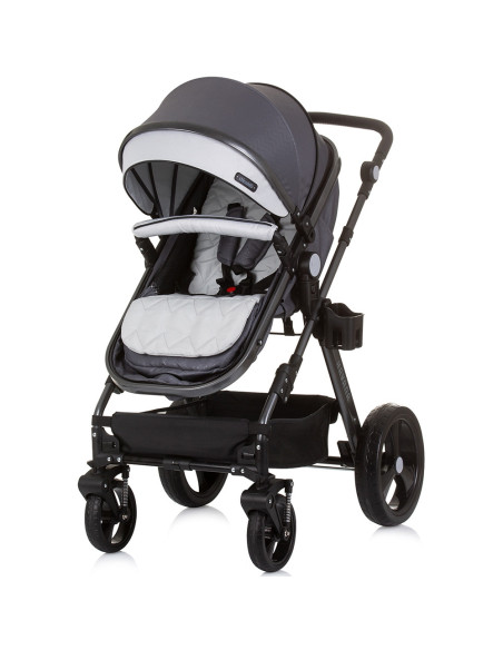 ST-KKHA02404SG,Carucior Chipolino Havana 3 in 1 silver grey