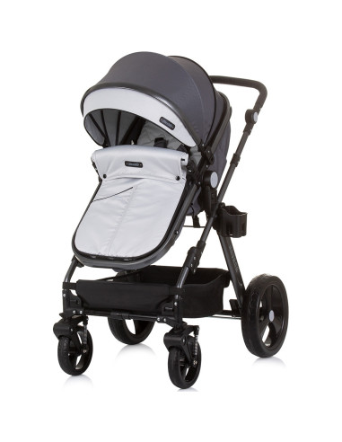 ST-KKHA02404SG,Carucior Chipolino Havana 3 in 1 silver grey