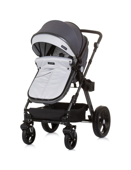 ST-KKHA02404SG,Carucior Chipolino Havana 3 in 1 silver grey