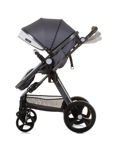 ST-KKHA02404SG,Carucior Chipolino Havana 3 in 1 silver grey