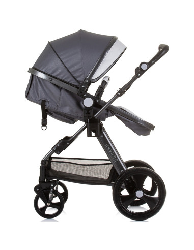ST-KKHA02404SG,Carucior Chipolino Havana 3 in 1 silver grey