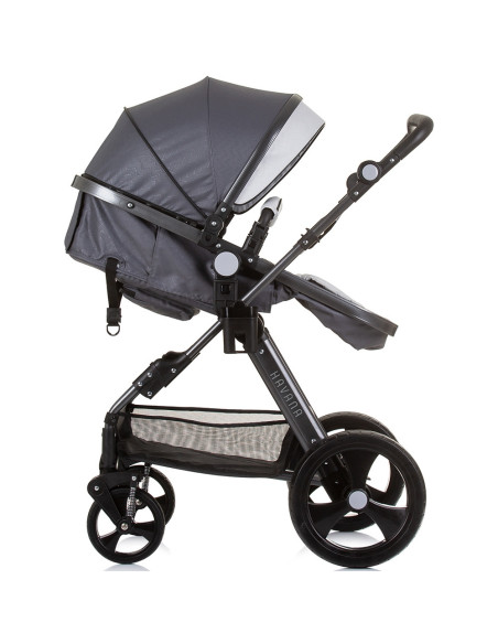 ST-KKHA02404SG,Carucior Chipolino Havana 3 in 1 silver grey