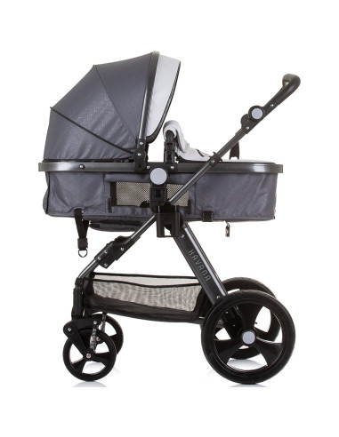 ST-KKHA02404SG,Carucior Chipolino Havana 3 in 1 silver grey