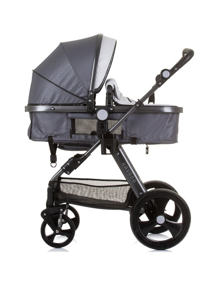 ST-KKHA02404SG,Carucior Chipolino Havana 3 in 1 silver grey
